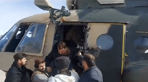 Talibã salva sobreviventes de queda de avião russo no Afeganistão