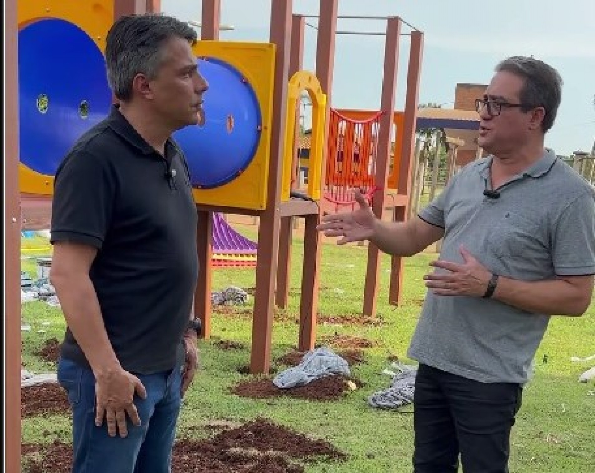 Cemar Arnal acompanha secretário em vistoria a obras no Parque Rego D’Água
