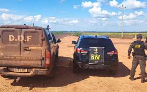 Veículo com registro criminal em São Paulo é recuperado pelo DOF na região de Maracaju