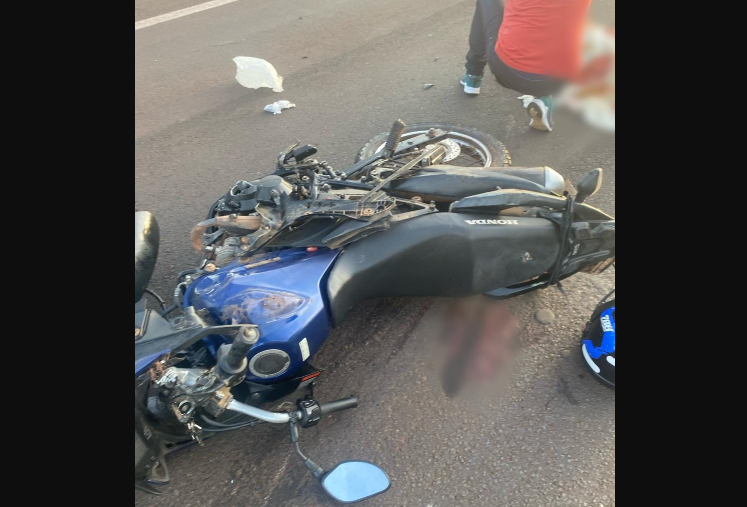 Homem morre após ter perna amputada em colisão na BR-262