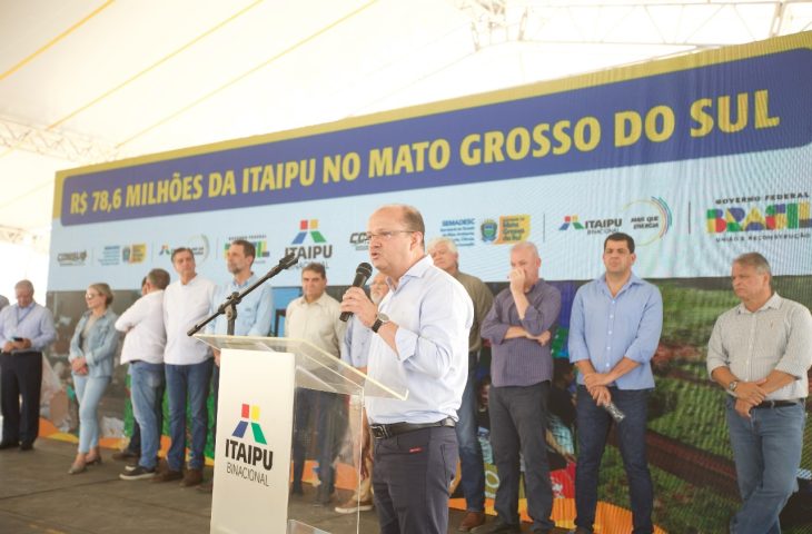 MS recebe R$ 22 milhões em máquinas de contrapartida com Itaipu Binacional