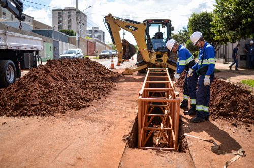 Campo Grande Saneada já soma mais de 43 km de rede de esgoto implantada no ano