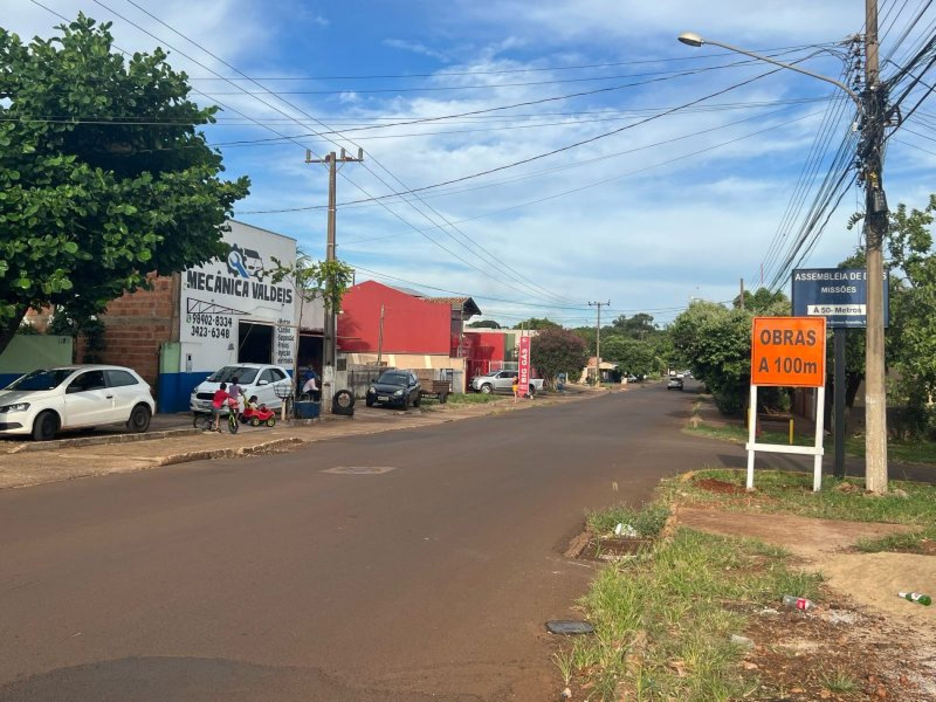 Cemar solicita agilidade na conclusão das obras da Rua Palmeiras