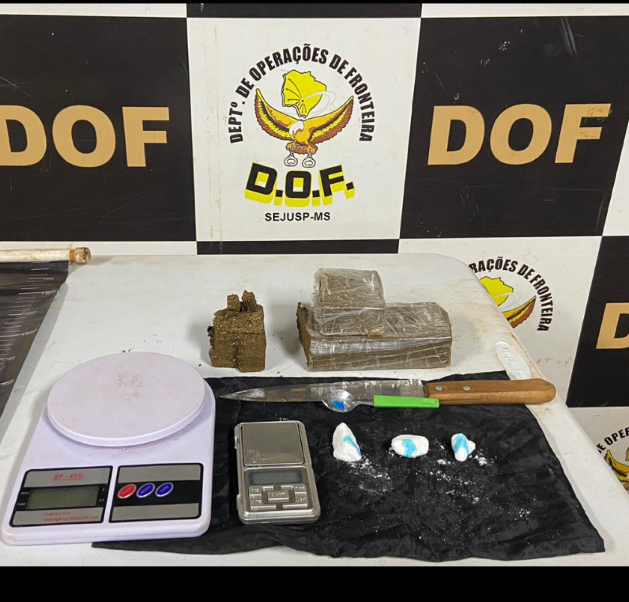 DOF e Canil da Polícia Militar de Dourados fecham ponto de venda de drogas no Residencial Green Ville