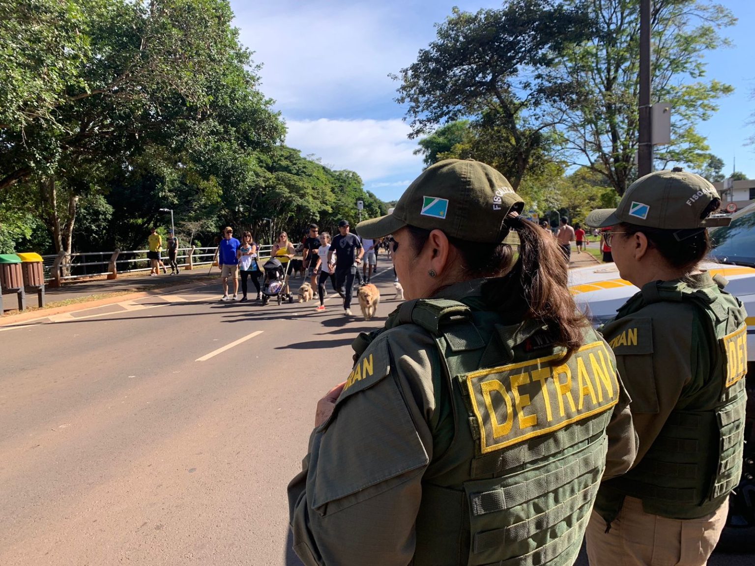 Durante plantão do Amigos do Parque, agentes do Detran-MS dão voz de prisão a condutor embriagado