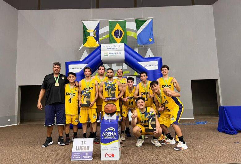Equipe de Dourados conquista título no basquete em Maracaju