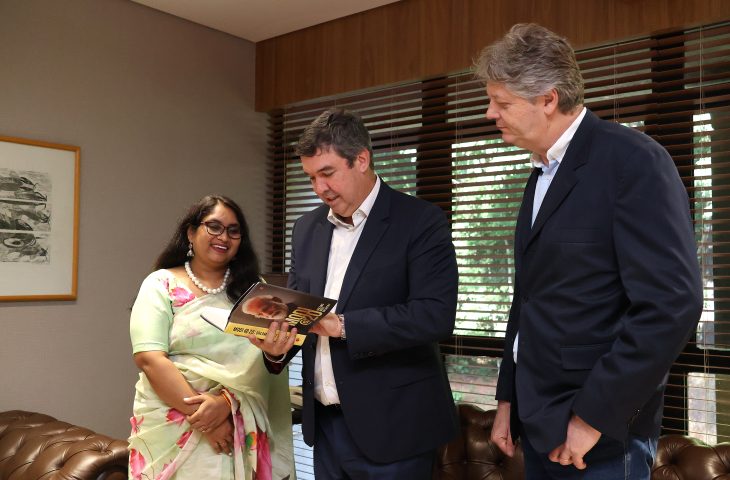 Governo de MS apresenta produção agrícola, industrial e ecoturismo à representante da Índia