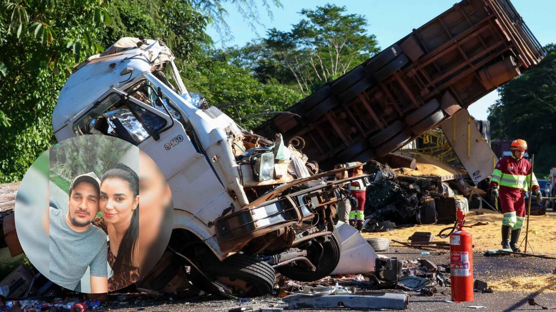 Familiares reconhecem corpos após acidente que deixou seis mortos na BR-163 em Campo Grande