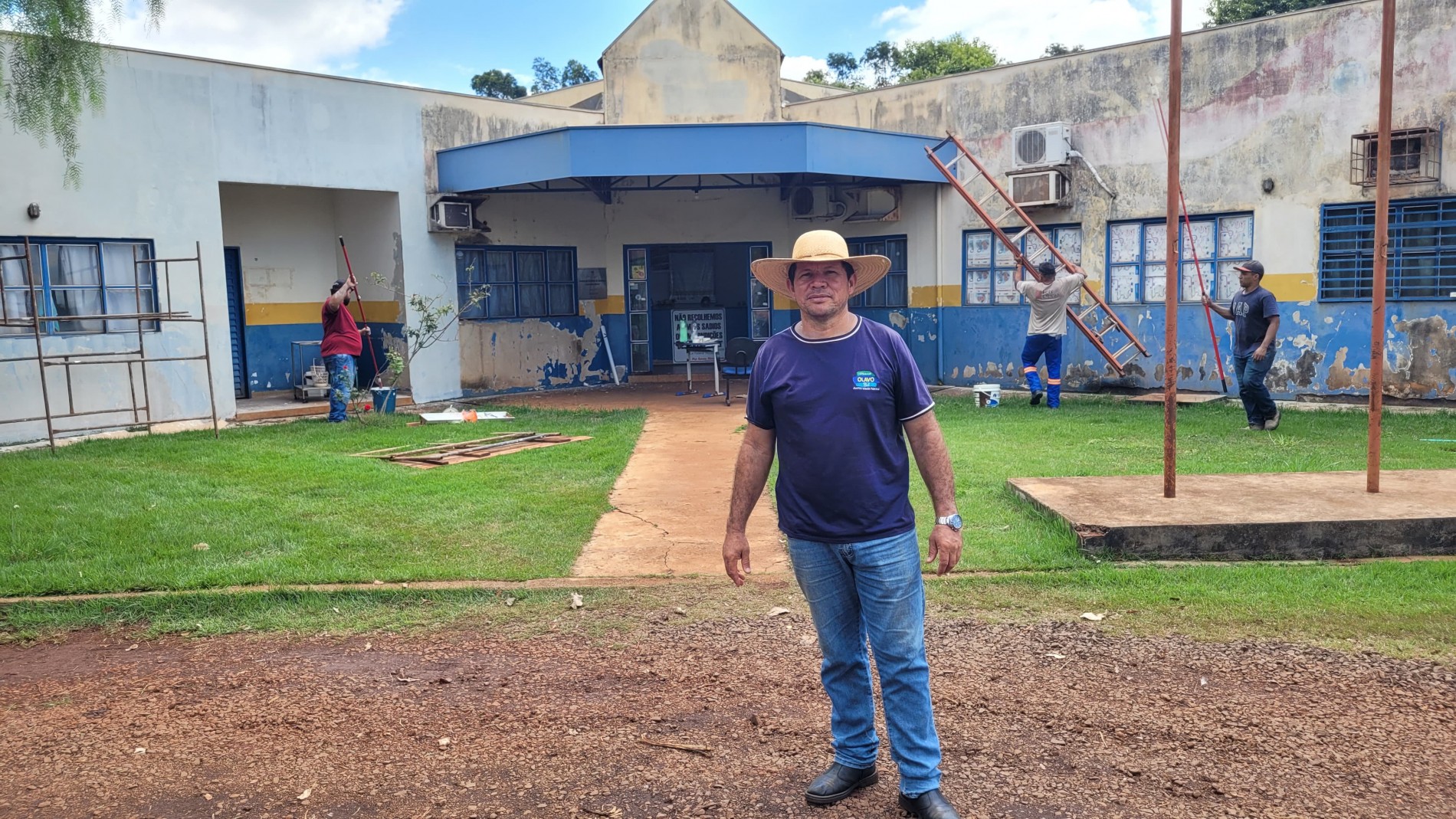 Com apoio de Olavo Sul, prédio do CCZ passa por revitalização