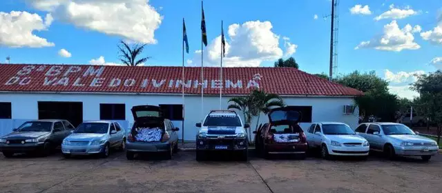 Comboio transportando cigarros contrabandeados é apreendido