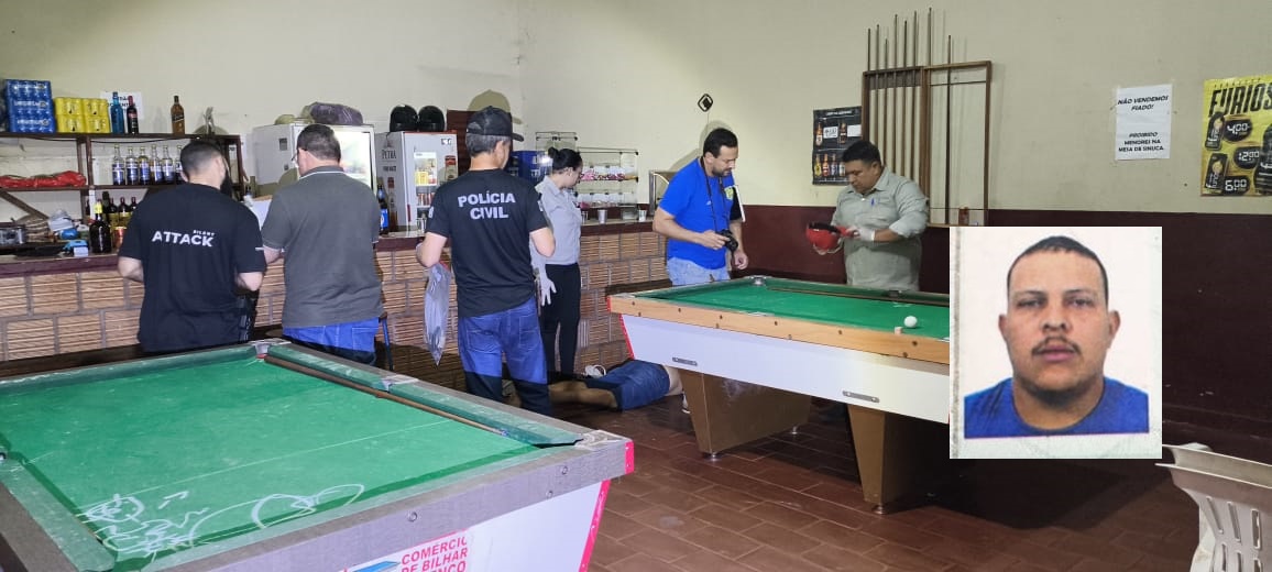 Homem é executado em bar com tiros na cabeça
