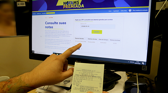 Nota Premiada vai sortear R$ 300 mil no dia 2 de maio