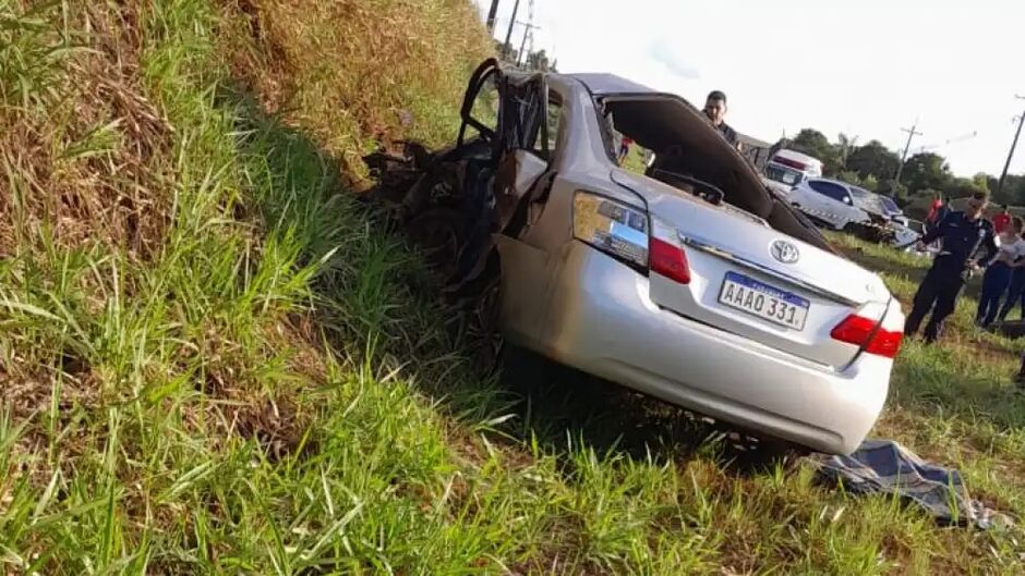 Acidente grave no Paraguai mata quatro pessoas da mesma família