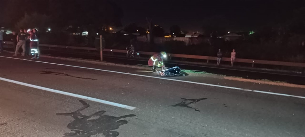 Ciclista morre atropelado na BR-163 em Dourados