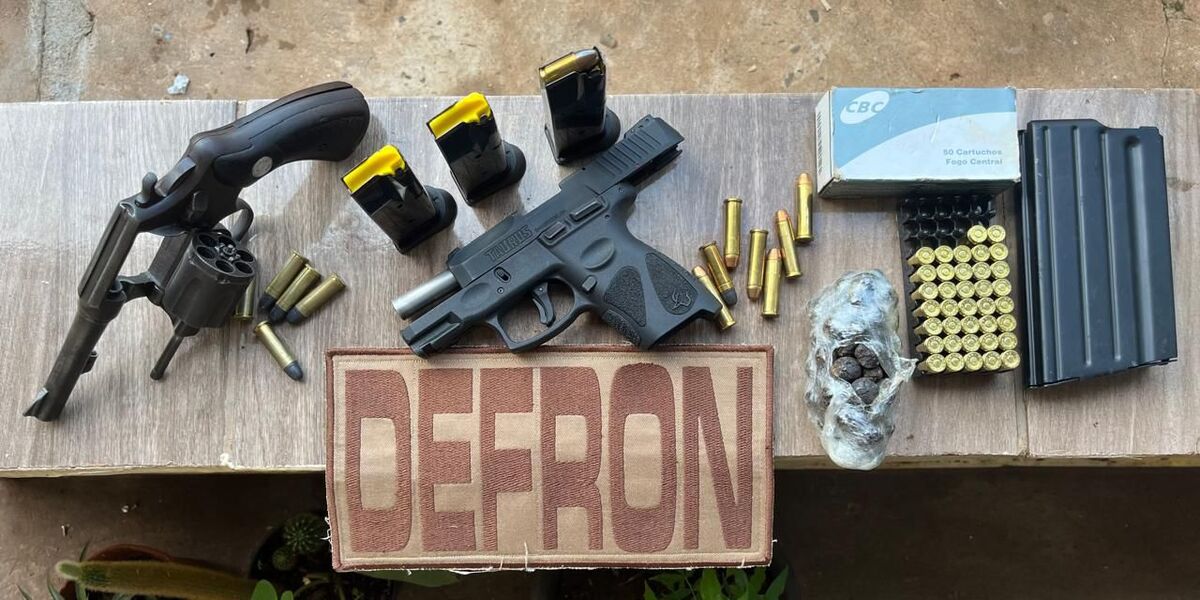 Defron prende 2 em ação contra facção criminosa na fronteira