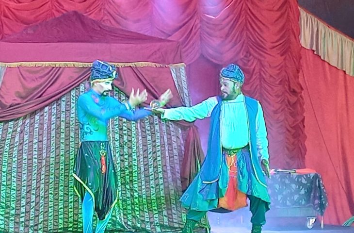 Espetáculo ‘O Grandioso Mini Cirquin das Arábias’ encanta alunos de escolas da Capital e de Ribas