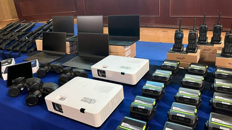 Guarda Municipal recebe armas e equipamentos tecnológicos