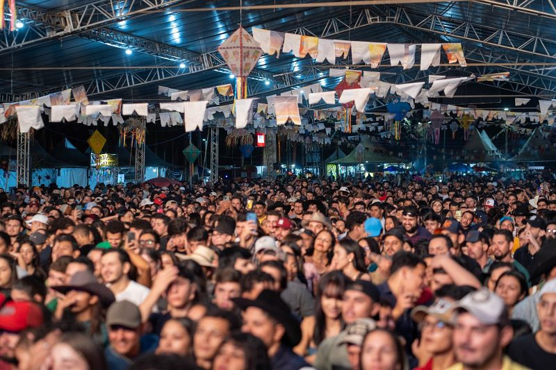 Em cinco noites, Festa Junina reúne quase 50 mil pessoas