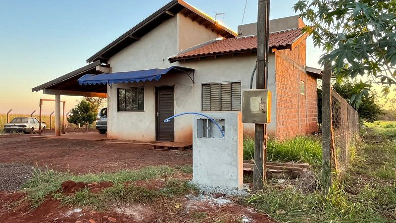Sitioca Campo Belo recebe instalação de rede de água