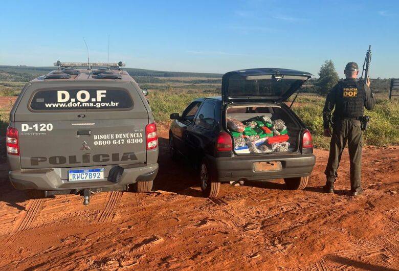 Homem é preso transportando mais de 350 kg de drogas do MS para São Paulo