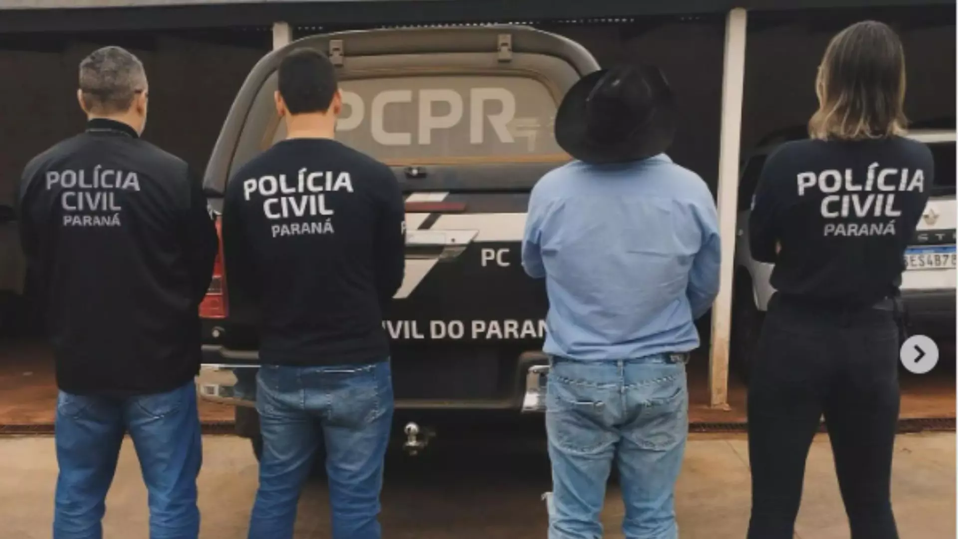 Fuga cinematográfica: Homem que escapou de delegacia em MS após cavar buraco é preso no Paraná