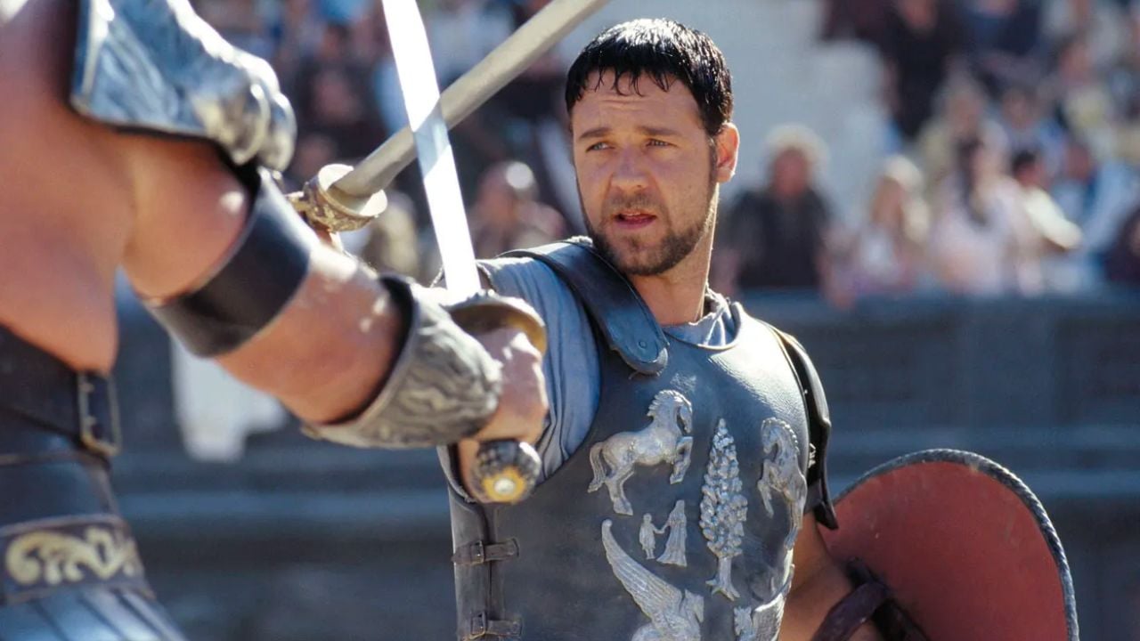 Pause Gladiador aos 21 minutos e 57 segundos: Existe um viajante do tempo na Roma Antiga?