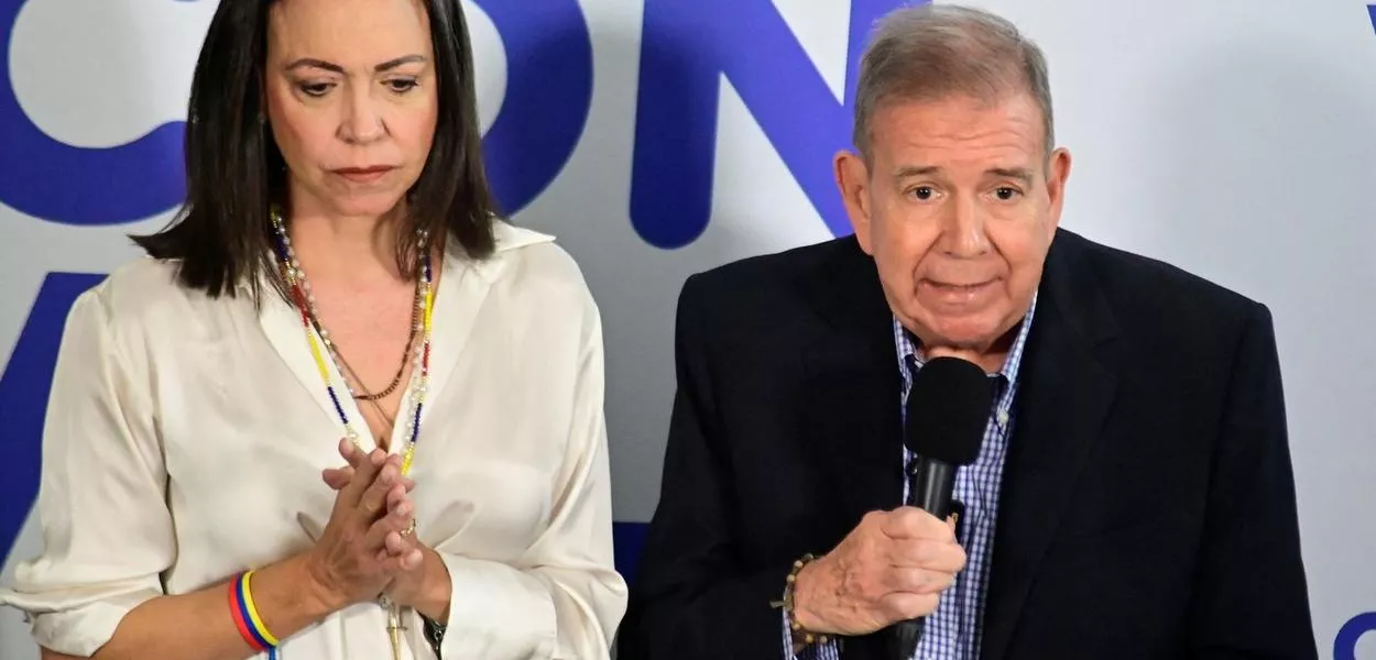 Maria Corina Machado e Edmundo Gonzalez não reconhecem vitória de Maduro após decisão do Supremo