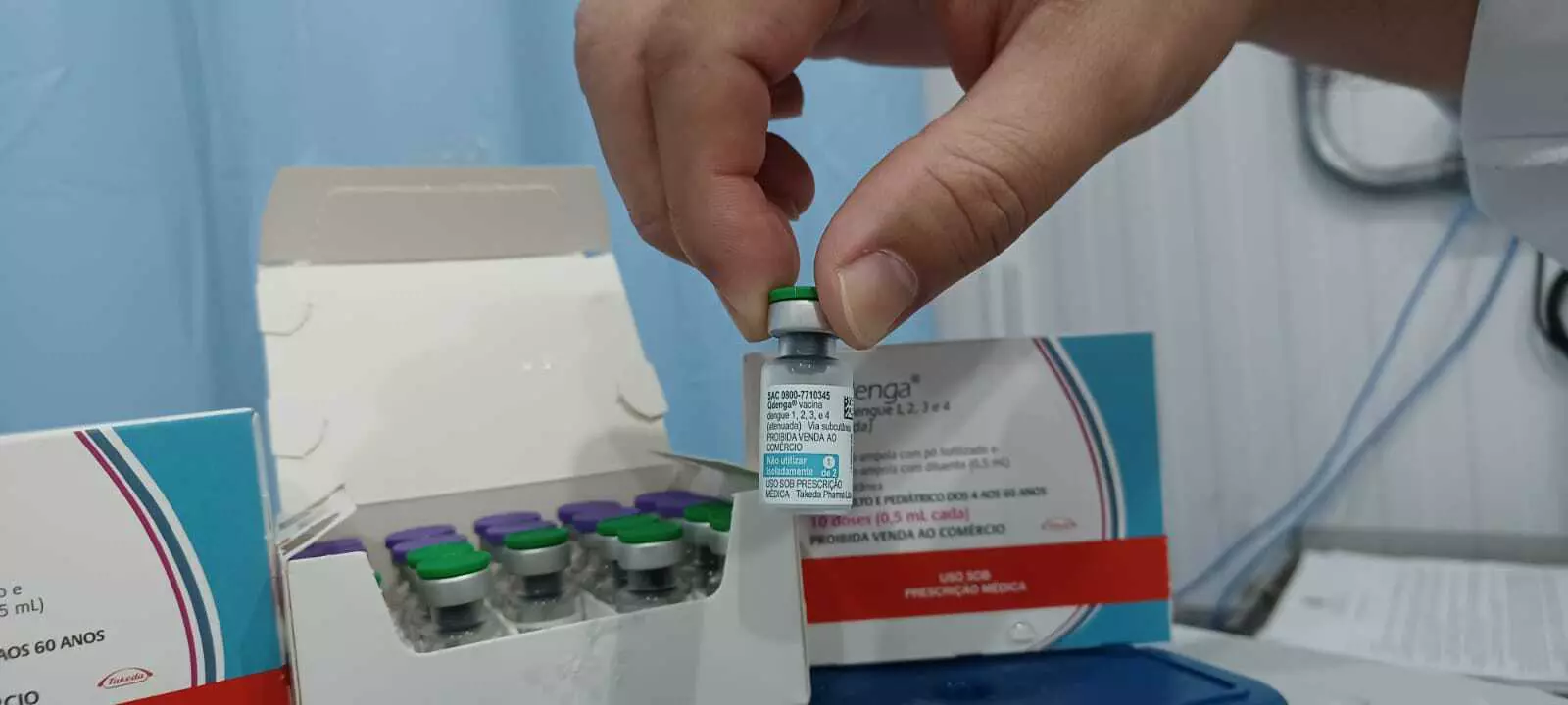 Mais de 40 mil douradenses ainda não tomaram a segunda dose da vacina contra a dengue