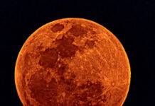 Eclipse parcial da Lua faz um espetáculo discreto no céu de MS