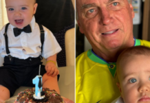 Jair Henrique, filho de Eduardo Bolsonaro, completa 1 ano