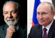 Lula e Putin conversam por telefone sobre agenda dos BRICS e Oriente Médio