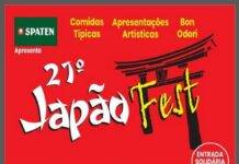 Tradicional Japão Fest será realizado de 08 a 10 de novembro em Dourados