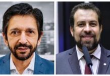 AtlasIntel: Ricardo Nunes lidera com 54,8%, enquanto Boulos tem 42,2%