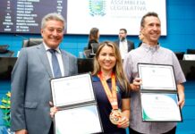 Deputado homenageia atleta e técnico de campeã do Pan-Americano 2024