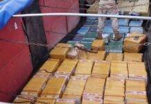 Droga apreendida em carreta que seria levada para o Paraná pesou 2,8 toneladas