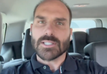 Eduardo compara Bolsonaro a Trump após ex-presidente ser indiciado