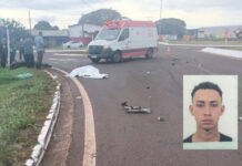 Motociclista morre ao bater em caminhonete no anel viário