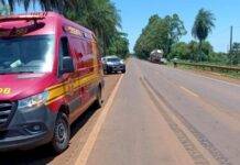 Pedestre que morreu atropelado por caminhão tinha 44 anos