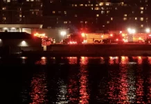 Trump confirma que não há sobreviventes na colisão entre avião e helicóptero em Washington