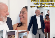 Lula usa linguagem “POV” em vídeo do Minha Casa, Minha Vida
