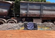 Caminhoneiro é preso transportando mais de 380 kg de cocaína em Campo Grande