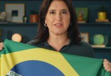 Eduardo Bolsonaro ironiza Tebet por estar no governo de Lula