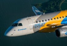 Embraer adia projeto do jato E175-E2 por 4 anos