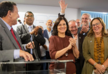 Nísia posta fotos de sua despedida do Ministério da Saúde