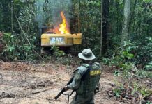 Operação expulsa garimpo ilegal da terra indígena Munduruku