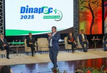 Na Dinapec, Riedel ressalta inovação e consciência ambiental na agropecuária