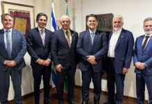 Antes de viajar com Lula, Motta e Alcolumbre vão à embaixada de Israel