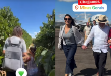 Janja visita campos de agricultura familiar em MG; assista