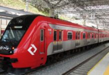 Linha 7-Rubi da CPTM reduz operação após alagamento em SP