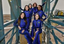 “Bate e volta no espaço”: voo da Blue Origin vira meme no X